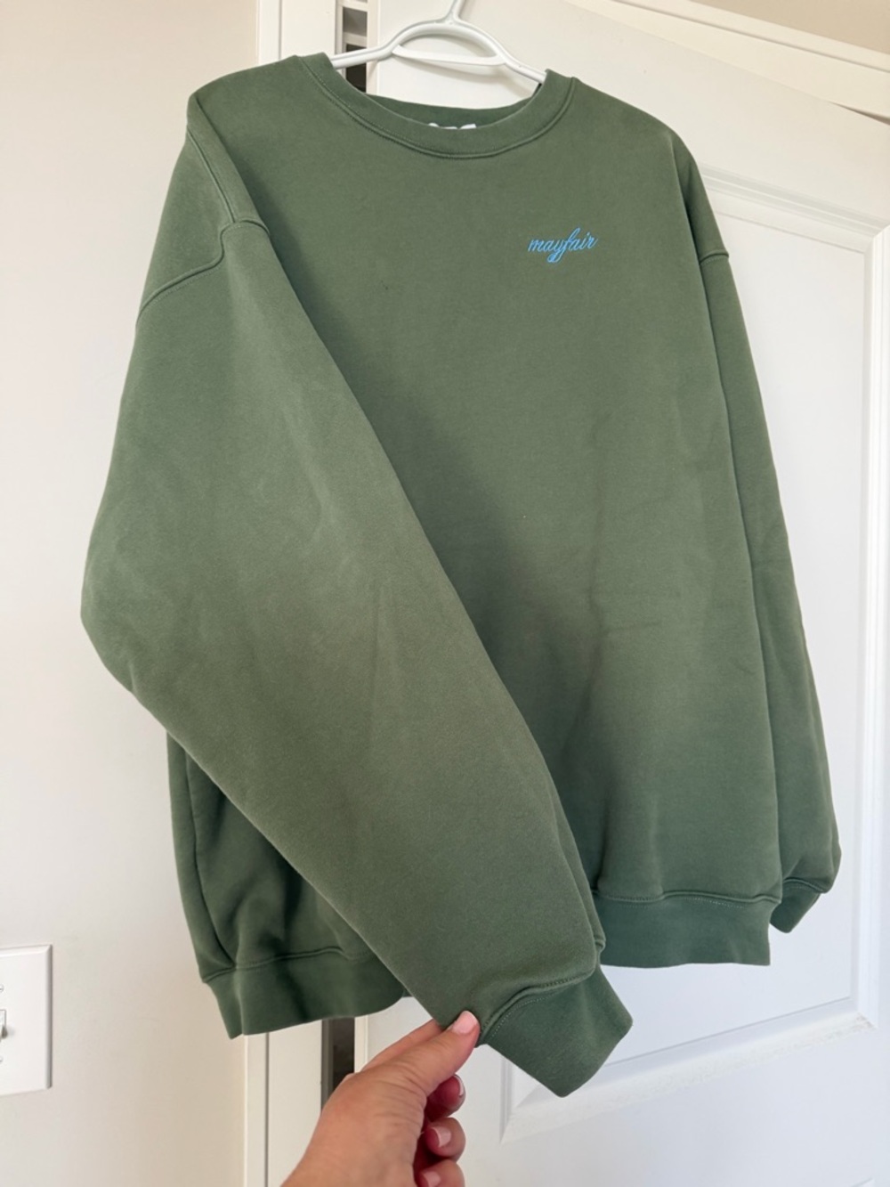 The Mayfair Group "Don't Wait to Celebrate" Sage Green L/XL - Picture 3 of 7